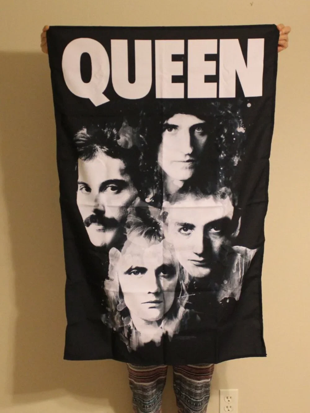 Queen Faces Tapestry Fabric Cloth Poster Flag Wall Banner - Box 1